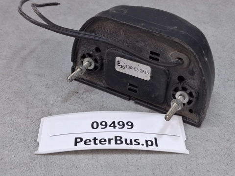 Lampa cofania, światło wsteczne, szerokość 10 cm, nr 10R-03 2819