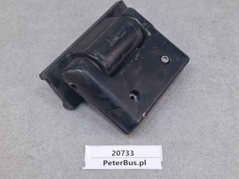 Ślizg, uchwyt lusterka, mocowanie do słupka SPIEGELGARNITUR 8SB 501219-831, MAN nr 88.64700.60042, wymiary 17 x 6 cm, ramię obrotowe z uchwytem