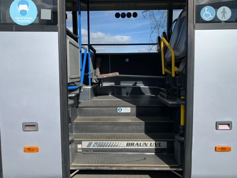 autobus SETRA 415 UL Sprowadzony z Francji, 54 miejsca, KLIMA