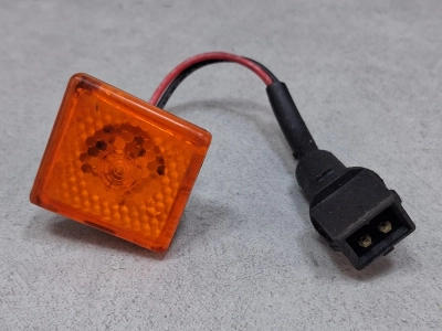 Obrysówka LED, lampka obrysowa TE 105462, 2 PINy, kwadrat 3,5 cm