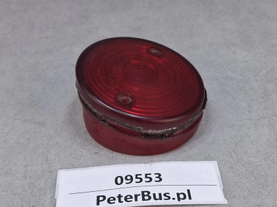 Klosz czerwony MAN 81.25260.6093, ZKW nr 484.60, ZKW nr 7153, nr 484.60.000.02, średnica 7,5 cm