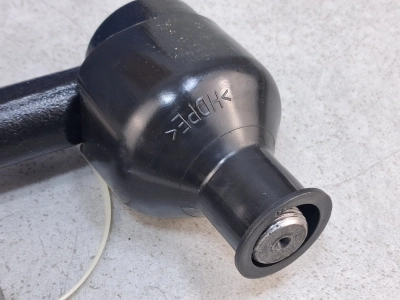 Łącznik stabilizatora VOLVO Lemförder 30611 01, łącznik drążka stabilizatora, nr 9521922, ZF 20020, EURO PARTS nr 9070 030 611, L=150 mm