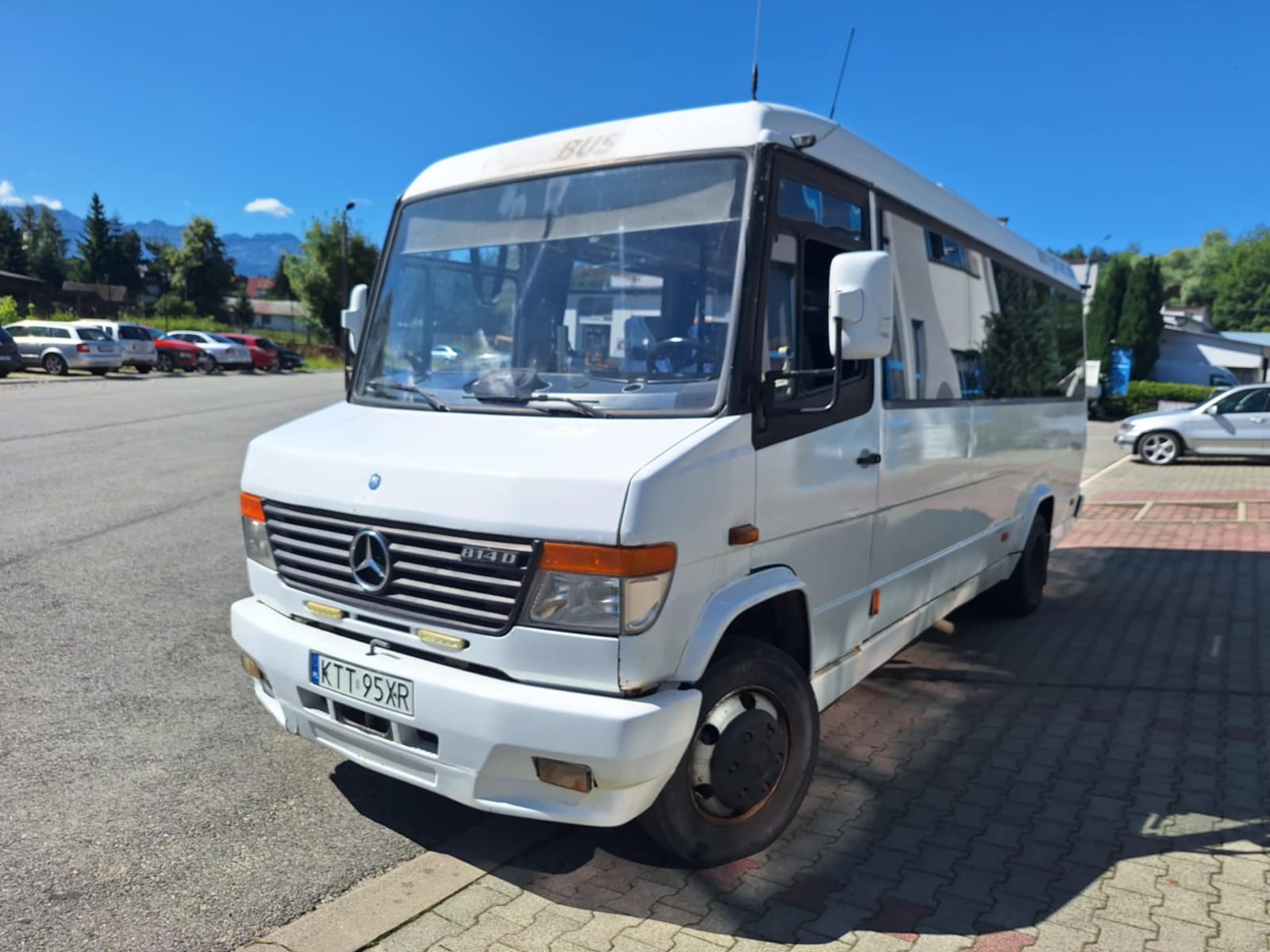 Mercedes 814 VARIO - uszkodzona instalacja